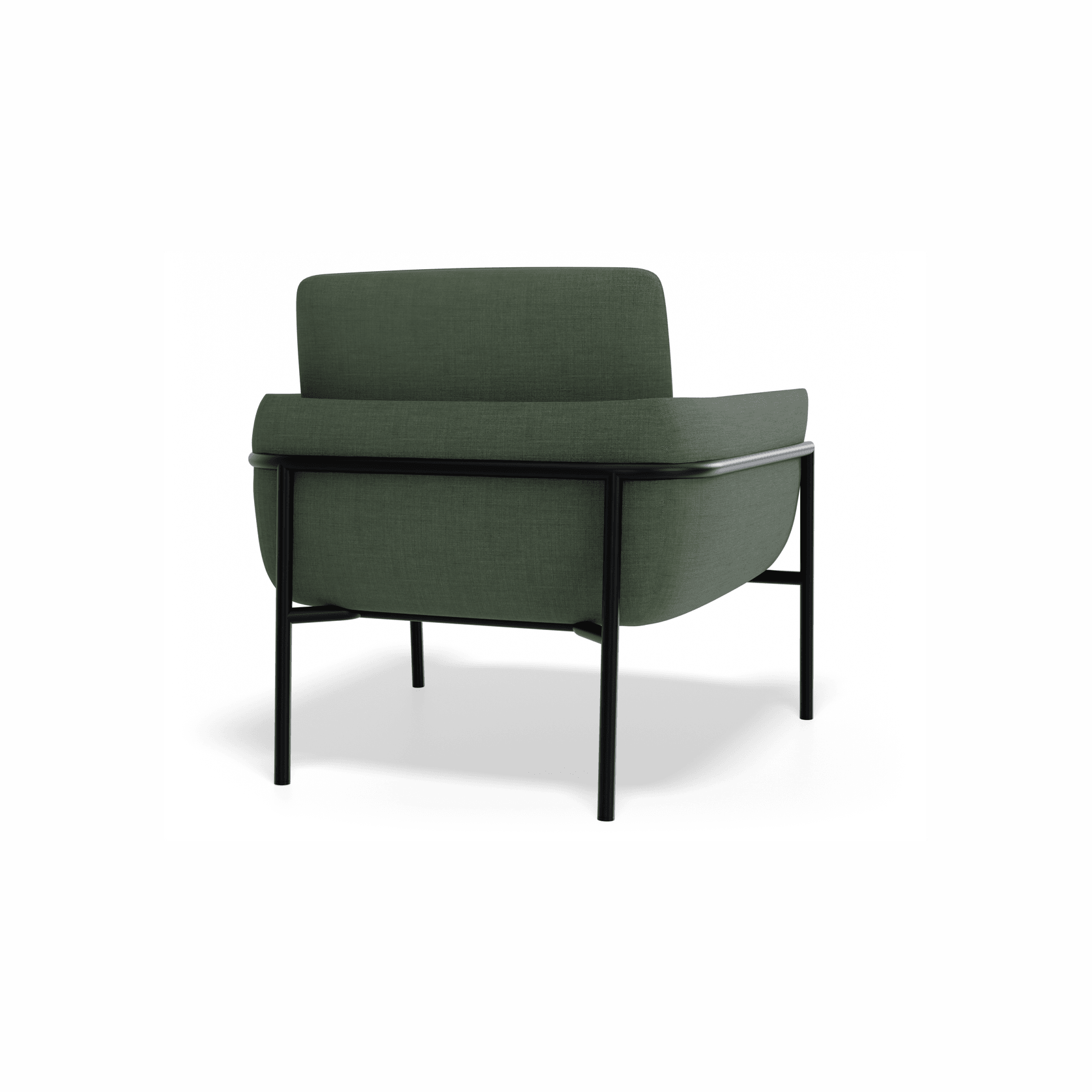 Charlie Single Seater Lounge Chair Kelp Green gallery detail image