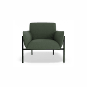 Charlie Single Seater Lounge Chair Kelp Green gallery detail image