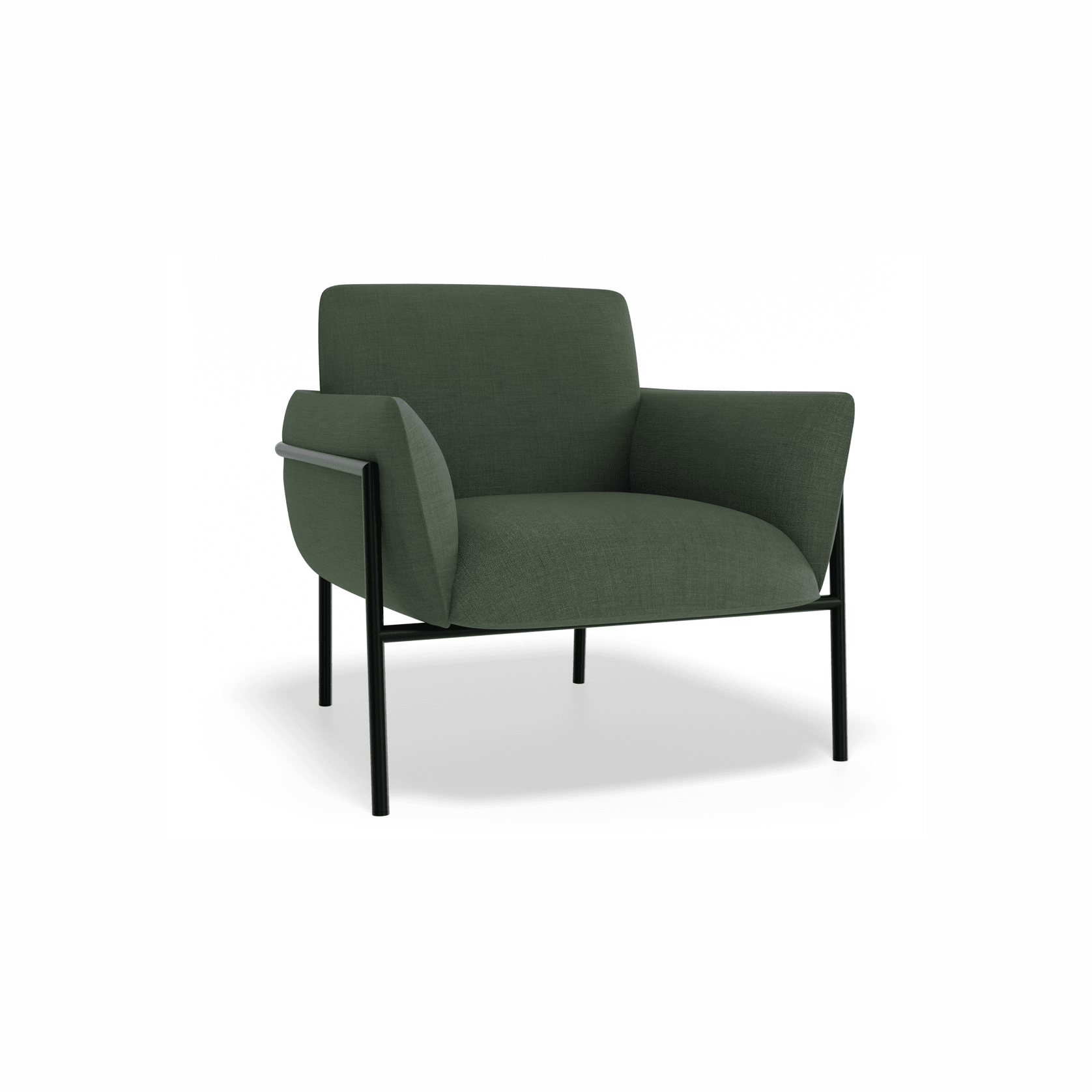Charlie Single Seater Lounge Chair Kelp Green gallery detail image
