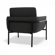 Charlie Single Seater Lounge Chair Storm Grey gallery detail image