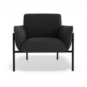 Charlie Single Seater Lounge Chair Storm Grey gallery detail image