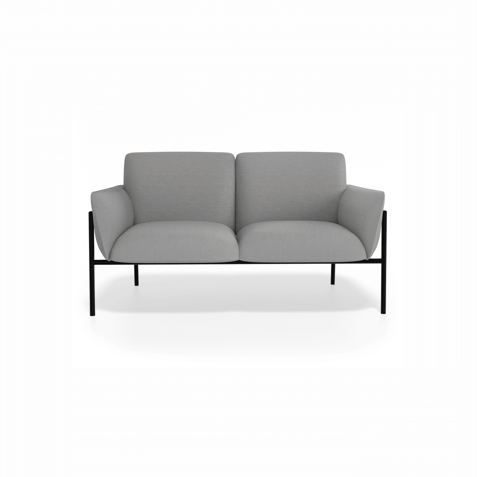 Charlie 2 Seater Cloud Grey gallery detail image