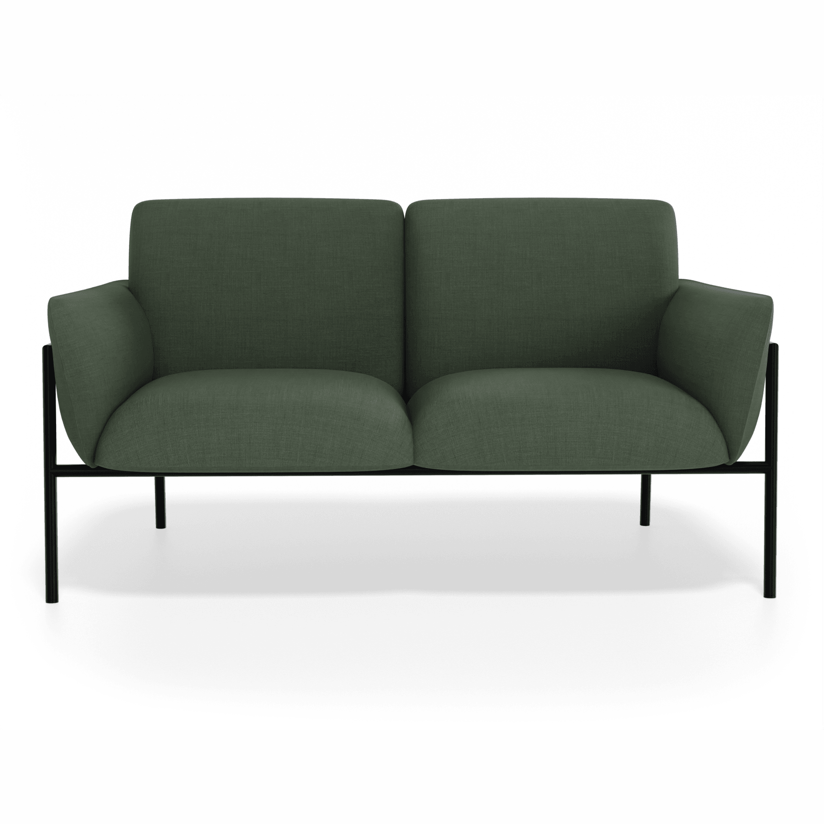 Charlie 2 Seater Kelp Green gallery detail image