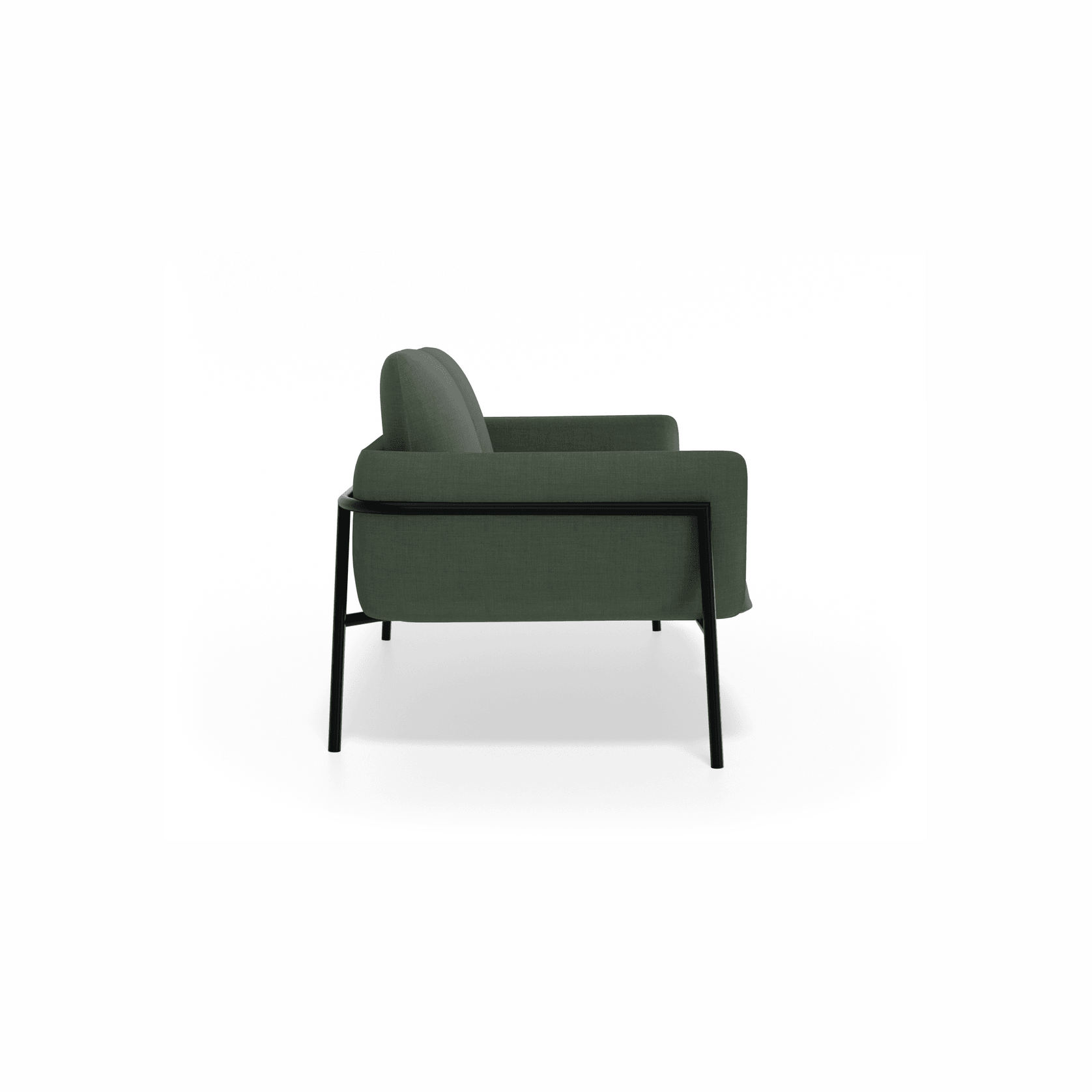 Charlie 2 Seater Kelp Green gallery detail image