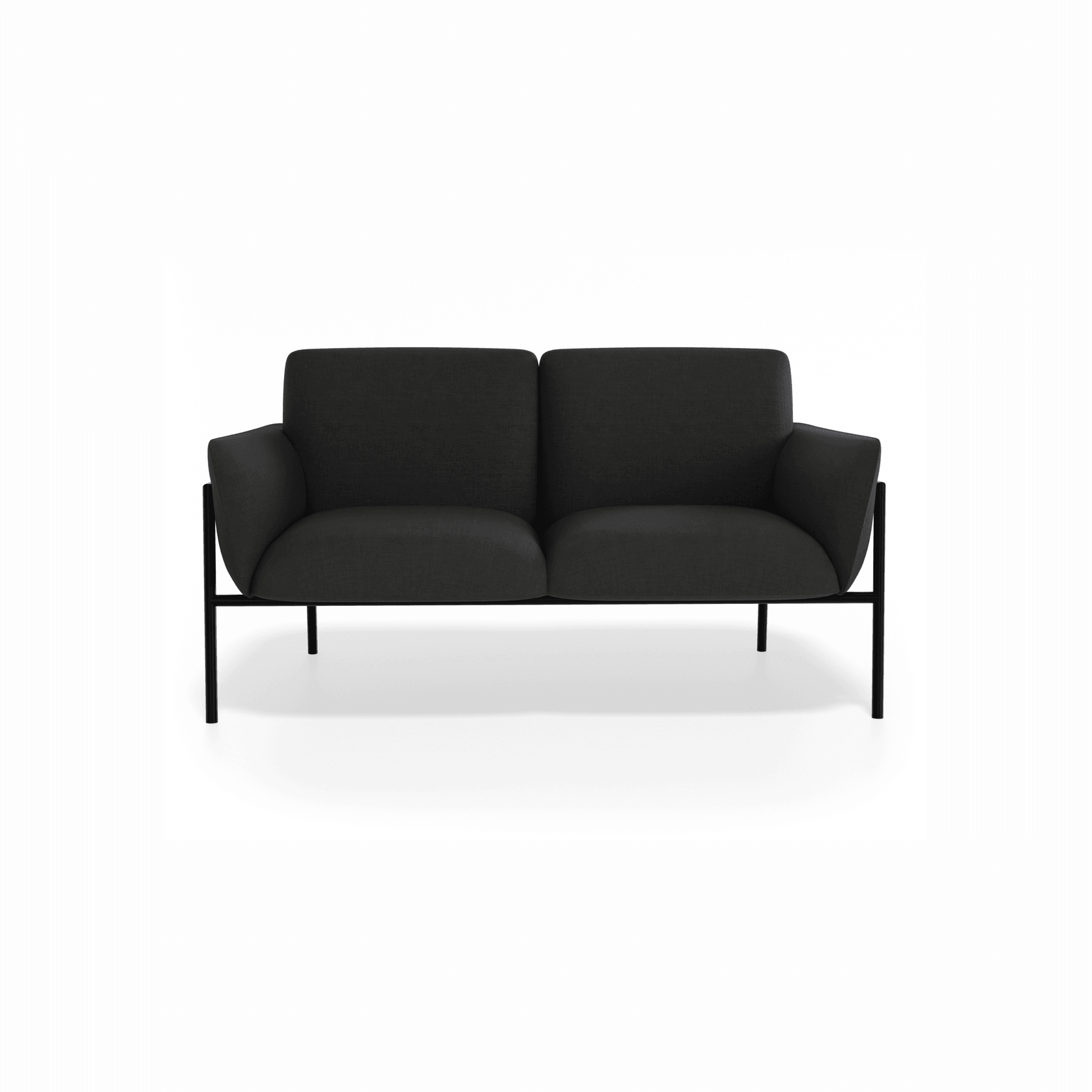 Charlie 2 Seat Sofa Storm Grey gallery detail image