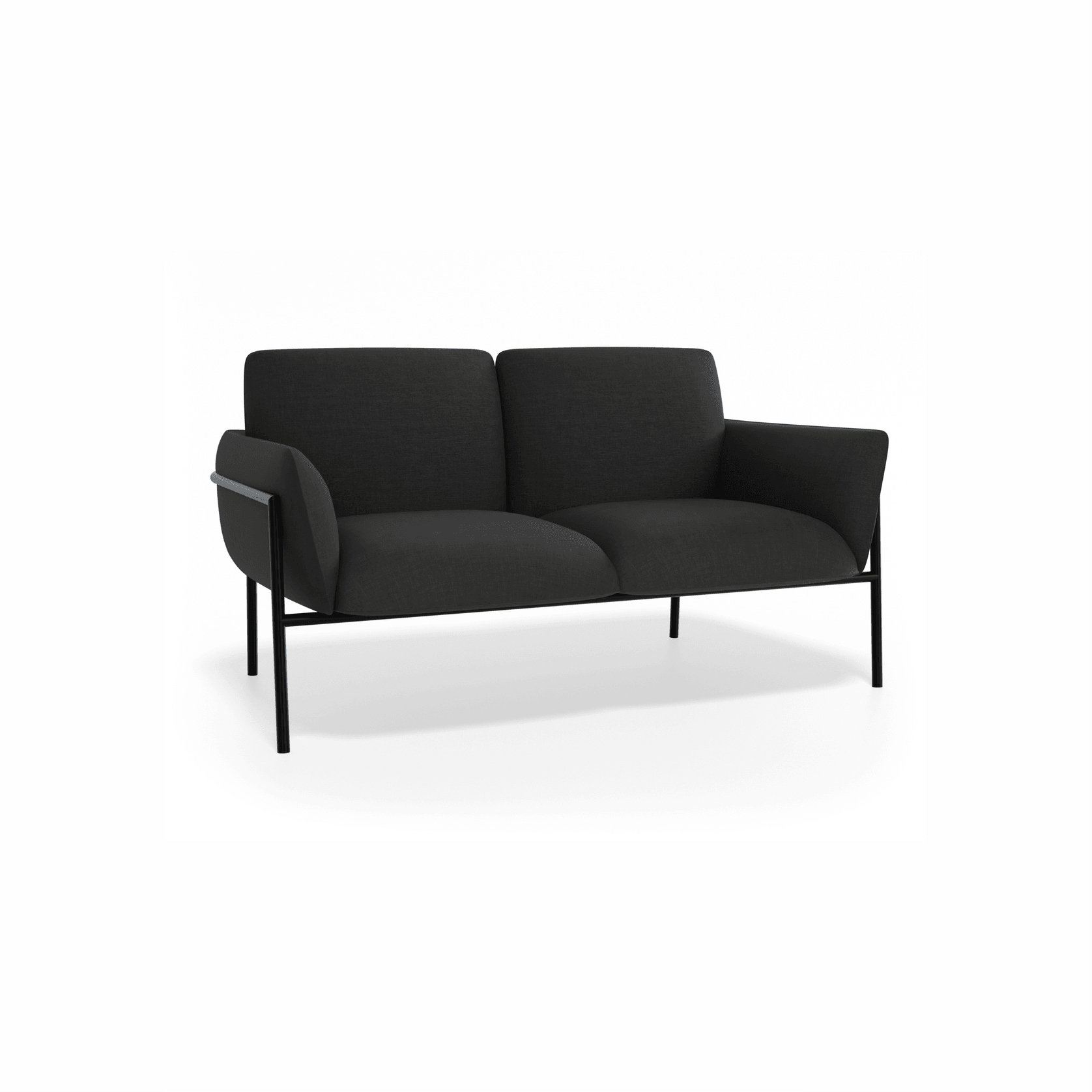 Charlie 2 Seat Sofa Storm Grey gallery detail image