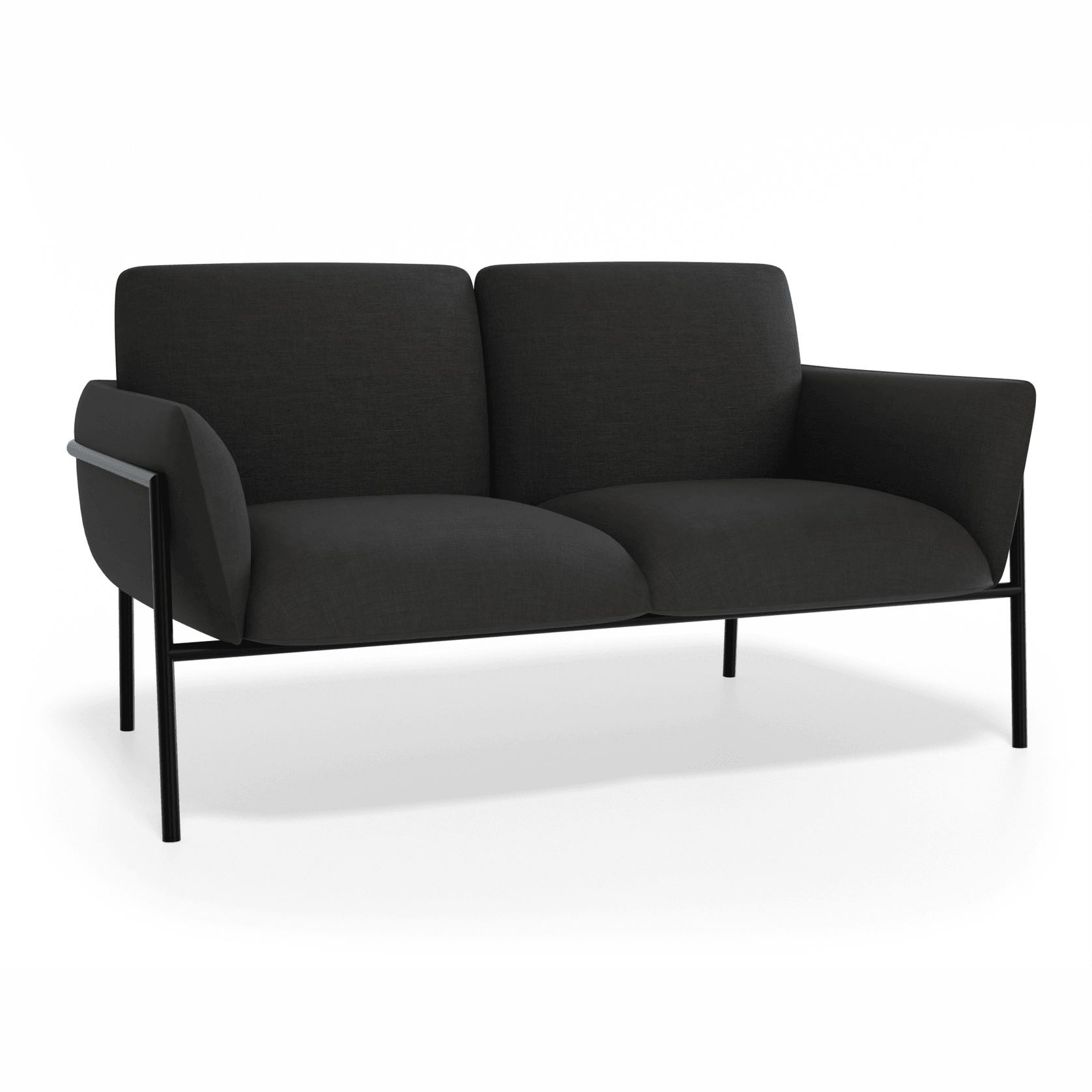 Charlie 2 Seat Sofa Storm Grey gallery detail image