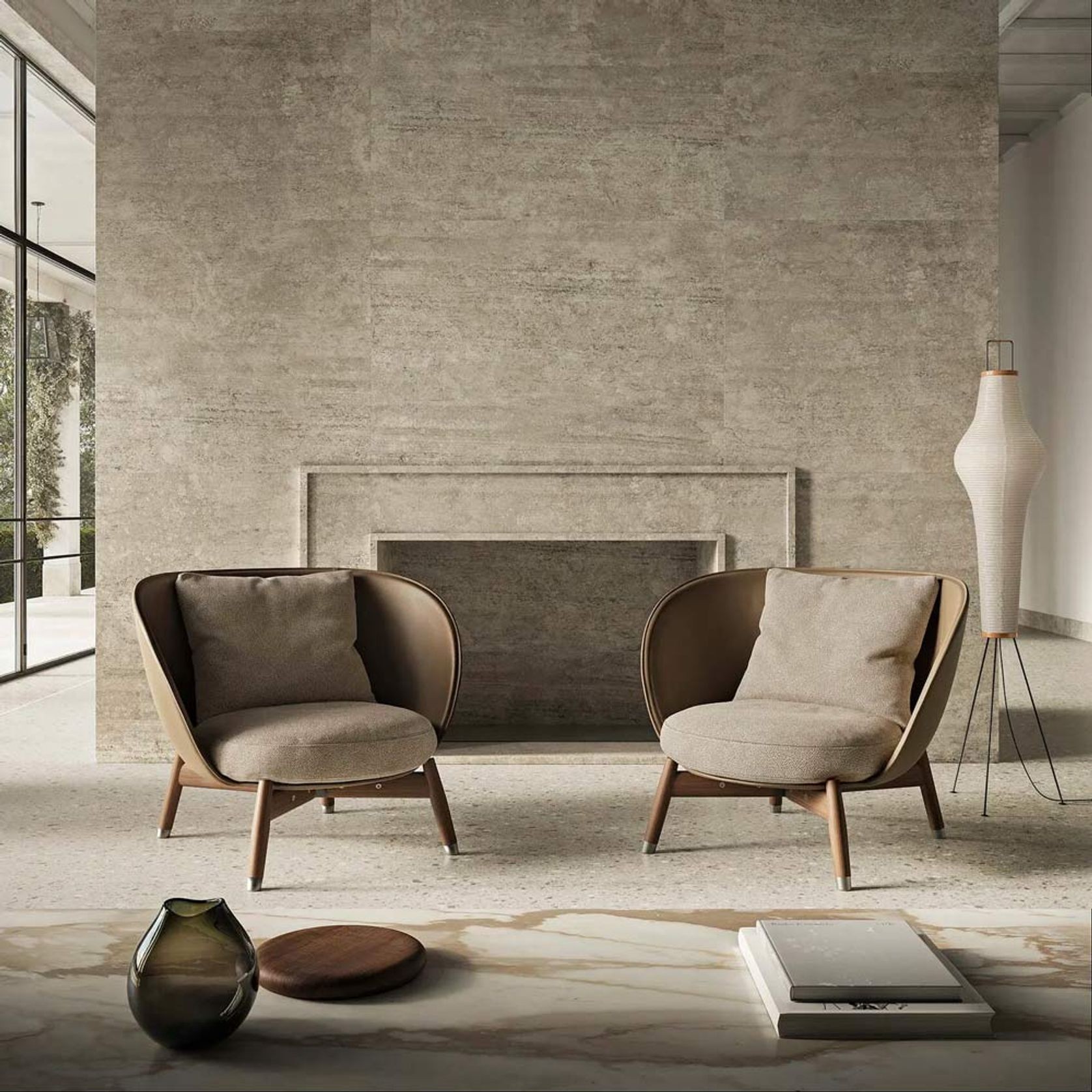Eri Armchair By Flexform gallery detail image