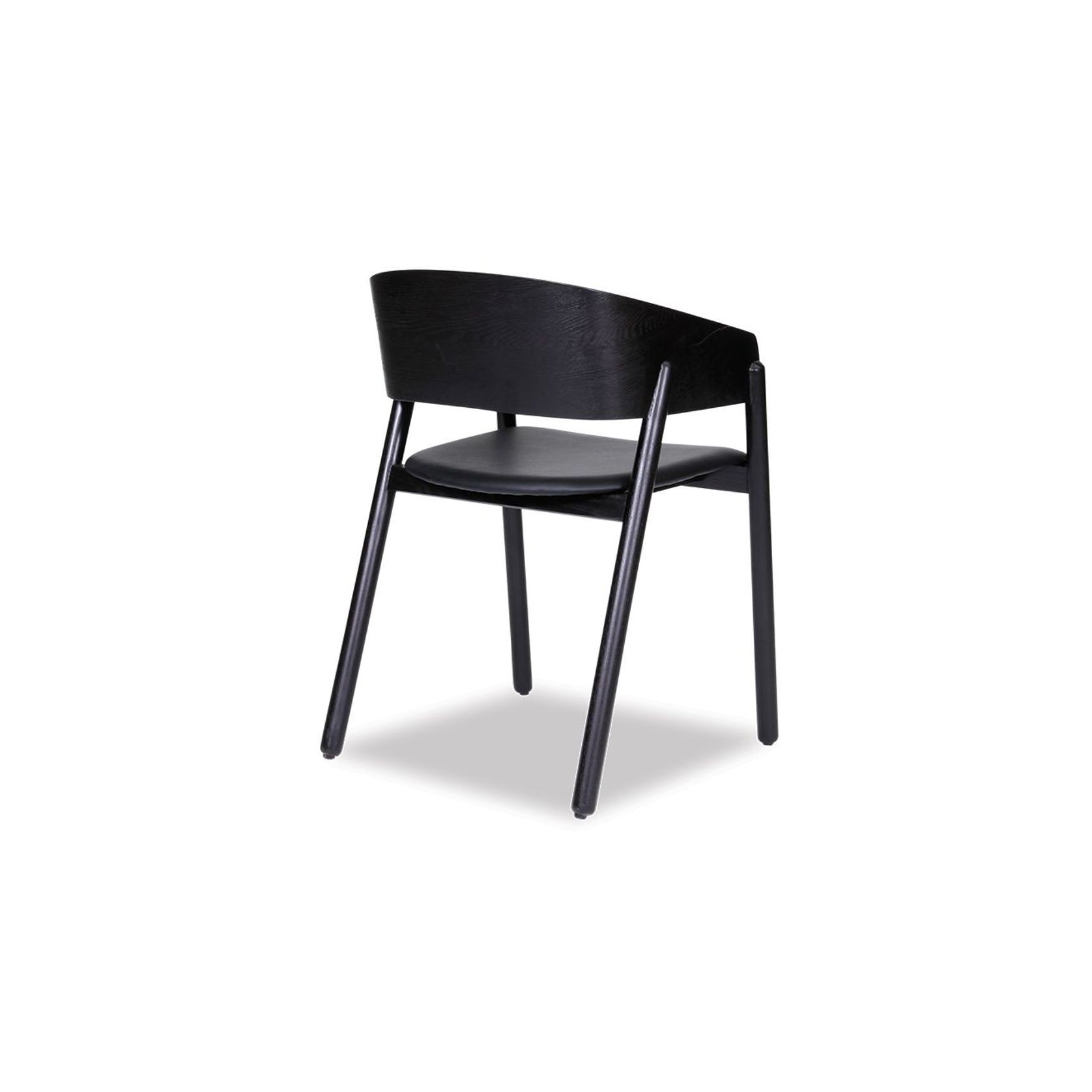 Sargood Arm Chair -  Black Pad gallery detail image