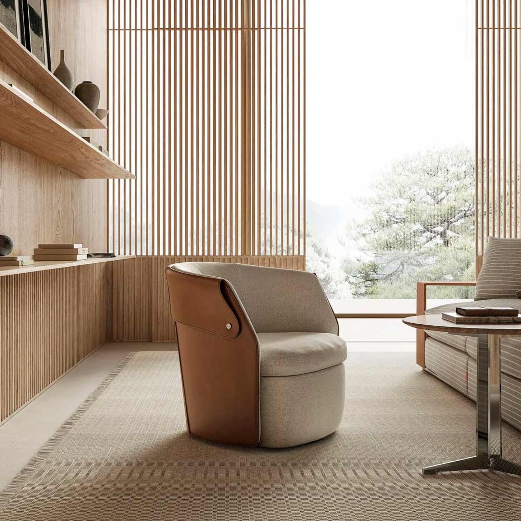 Ozzy Armchair By Flexform gallery detail image