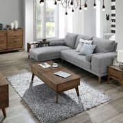 Paris Modular Sofa Series | L-Shape Sofa with Left Chaise | Grey Fabric gallery detail image