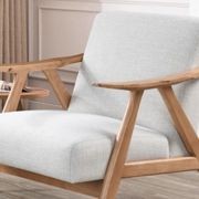 Webster Beige Occasional Chair | Natural gallery detail image