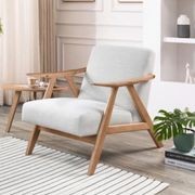 Webster Beige Occasional Chair | Natural gallery detail image