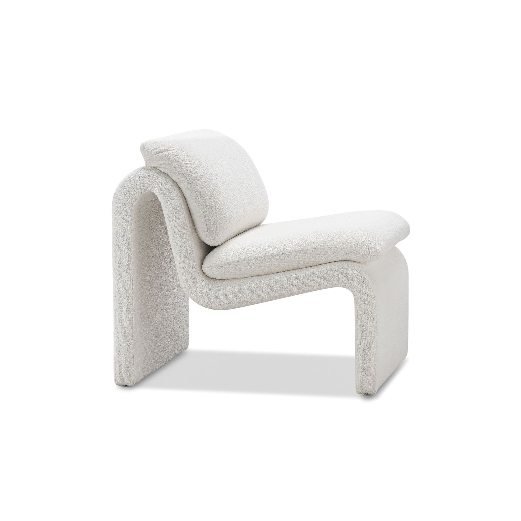 Curvee Occasional Chair | Cream Boucl� gallery detail image