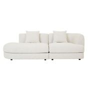 Madrid Curve Left Chaise Sofa gallery detail image