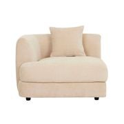 Madrid Curve 1 Seater Left Arm Sofa gallery detail image