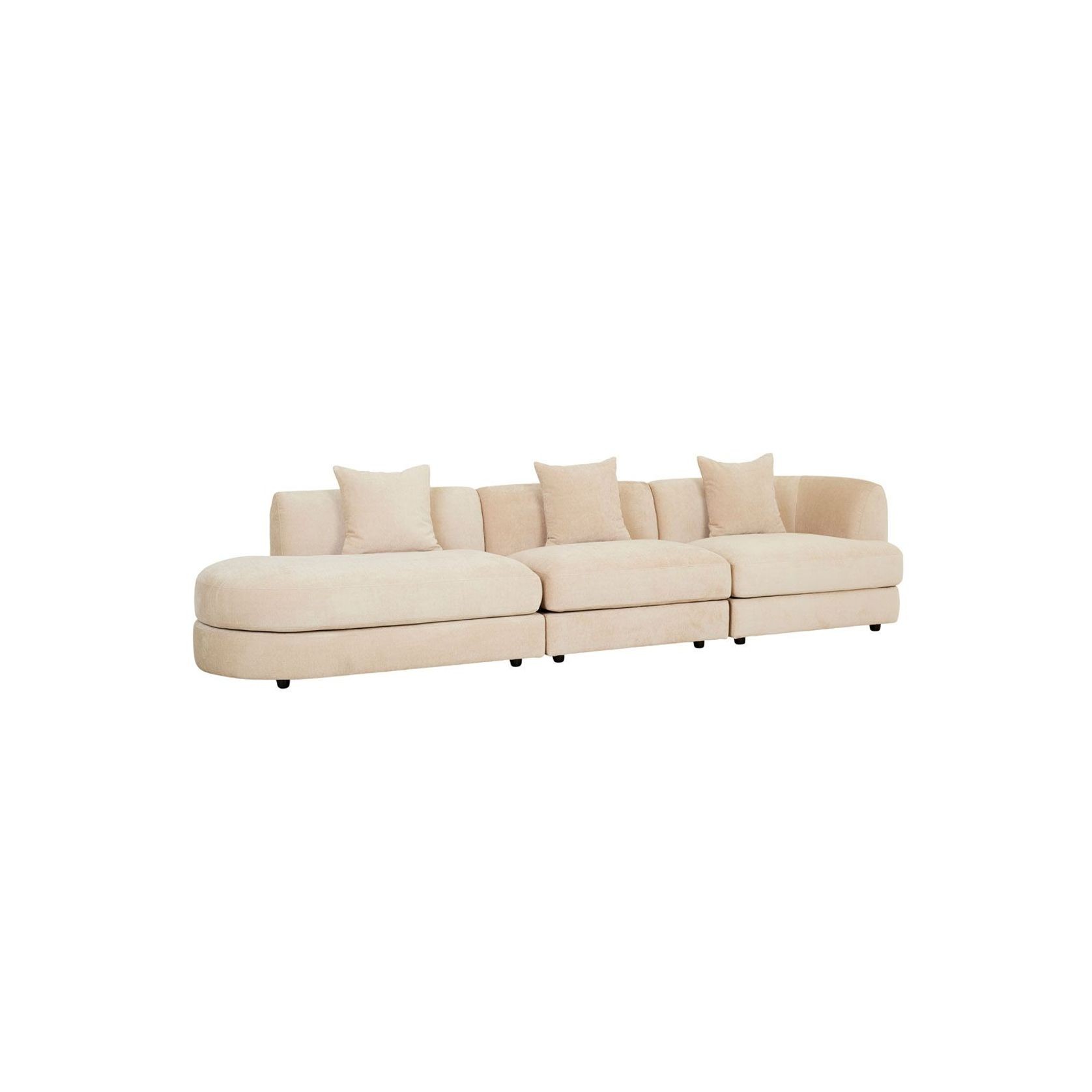 Madrid Curve 1 Seater Left Arm Sofa gallery detail image