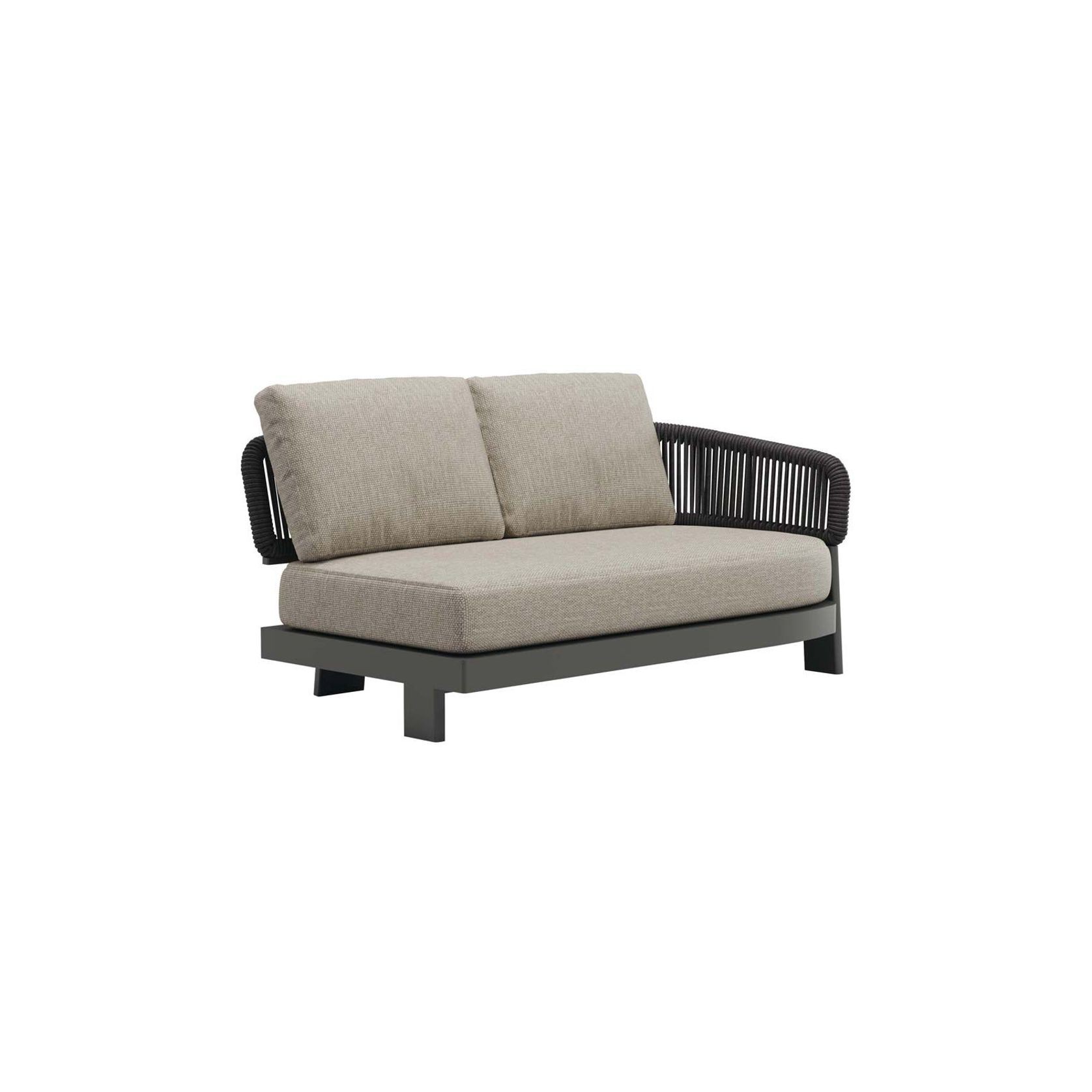 Valencia Rope 2 Seater Right Arm Sofa gallery detail image