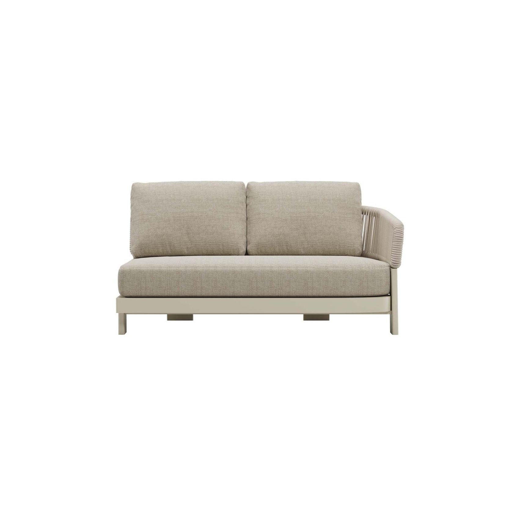 Valencia Rope 2 Seater Right Arm Sofa gallery detail image