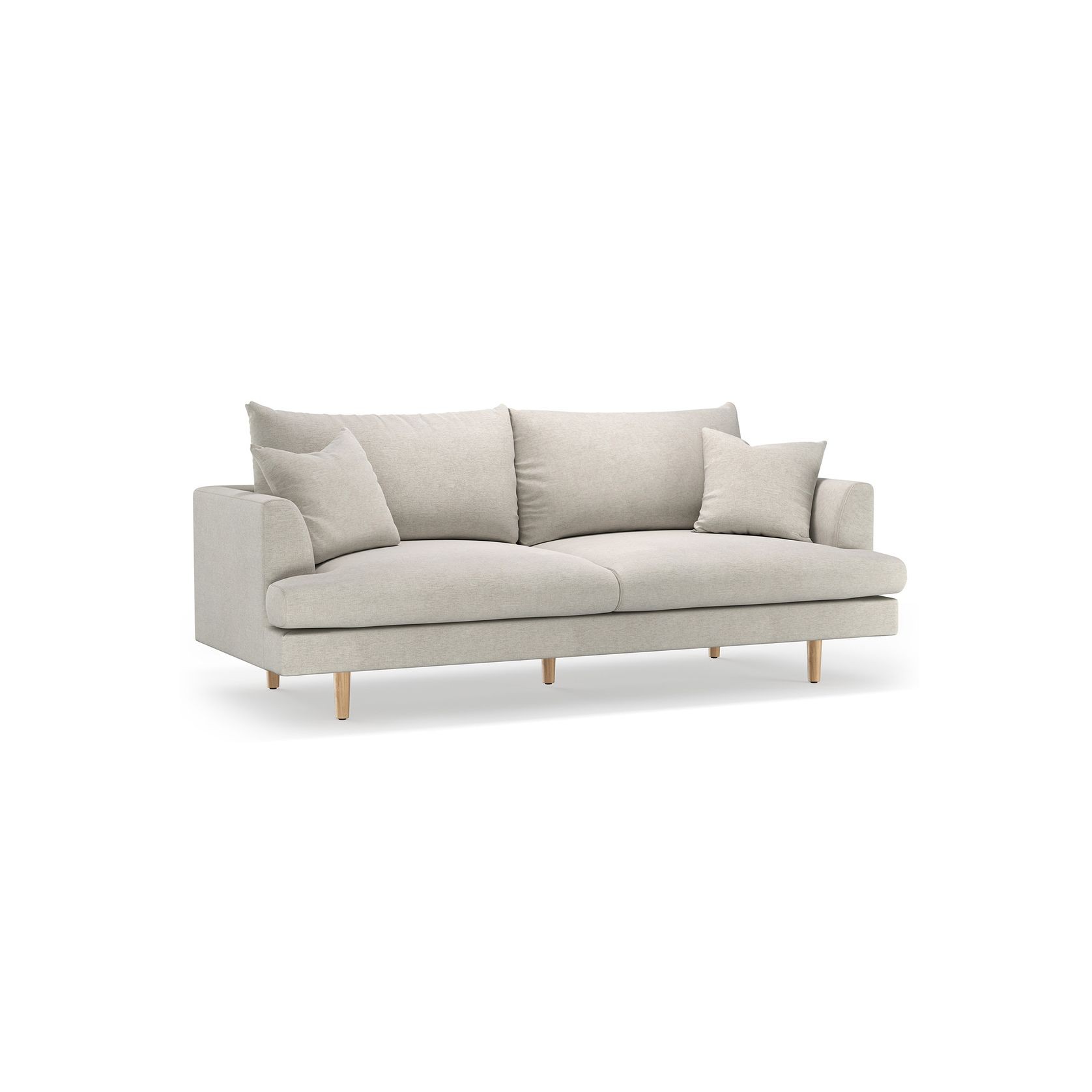 Byron 3 Seater Sofa | Oatmeal Cream gallery detail image
