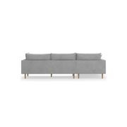 Byron Modular Sofa with Chaise | Dove Grey gallery detail image