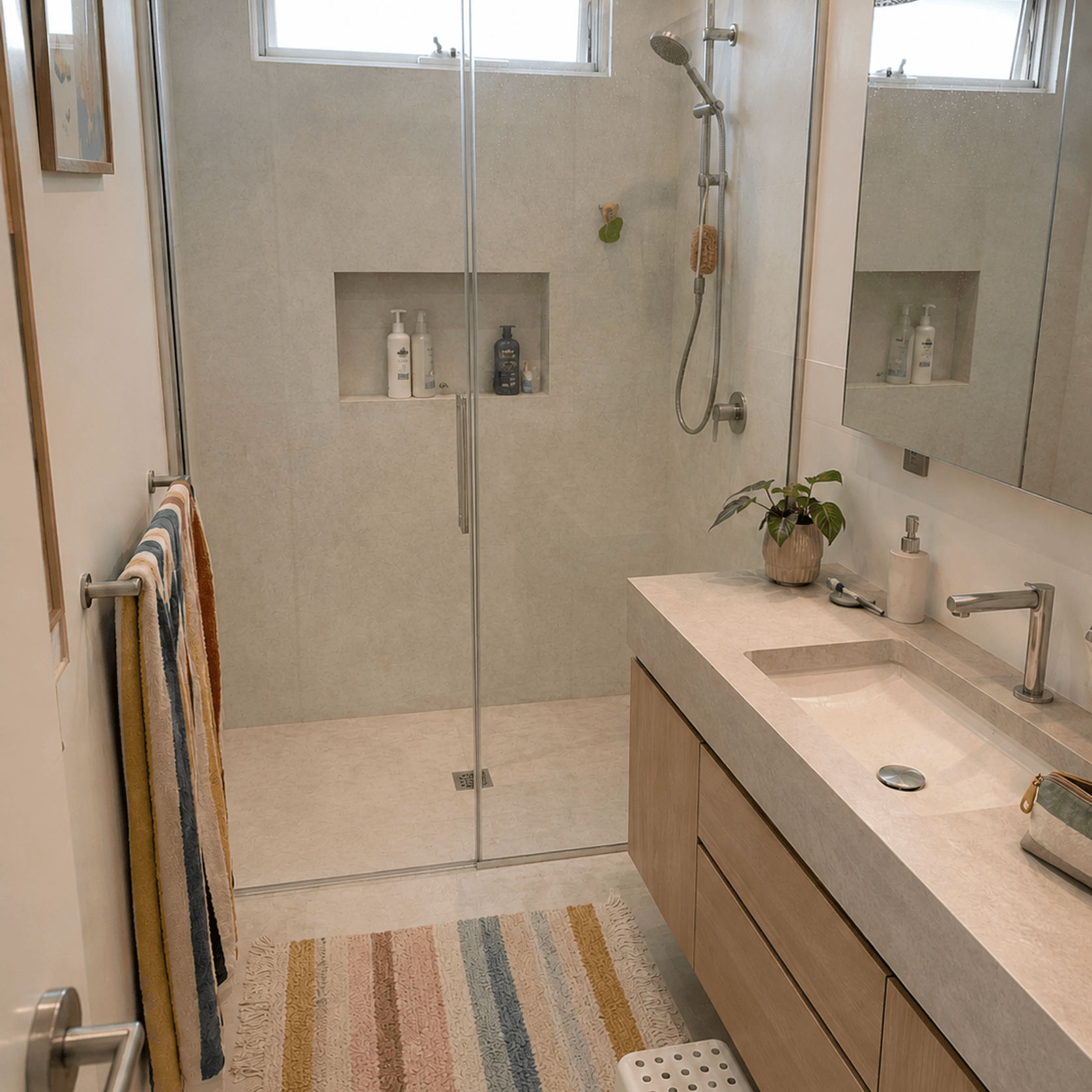 12mm Solid Surface Shower Base gallery detail image