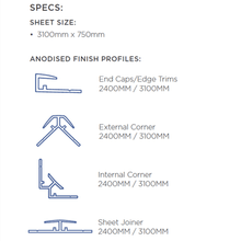 DES SPL Pacific / Cinder 3100mm x 750mm x 4mm gallery detail image