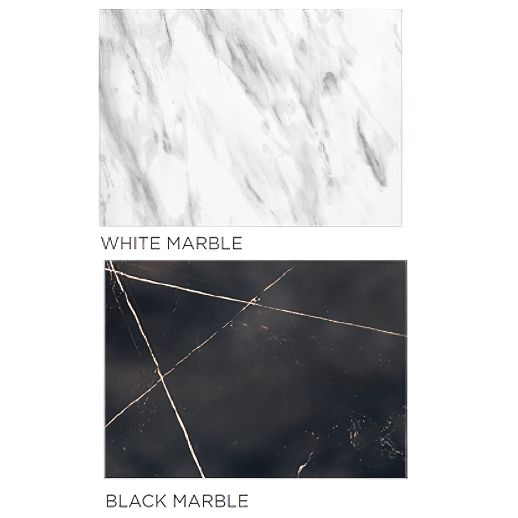 DES SPL White Marble / Blk Marble 3100mm x 750mm x 4mm gallery detail image