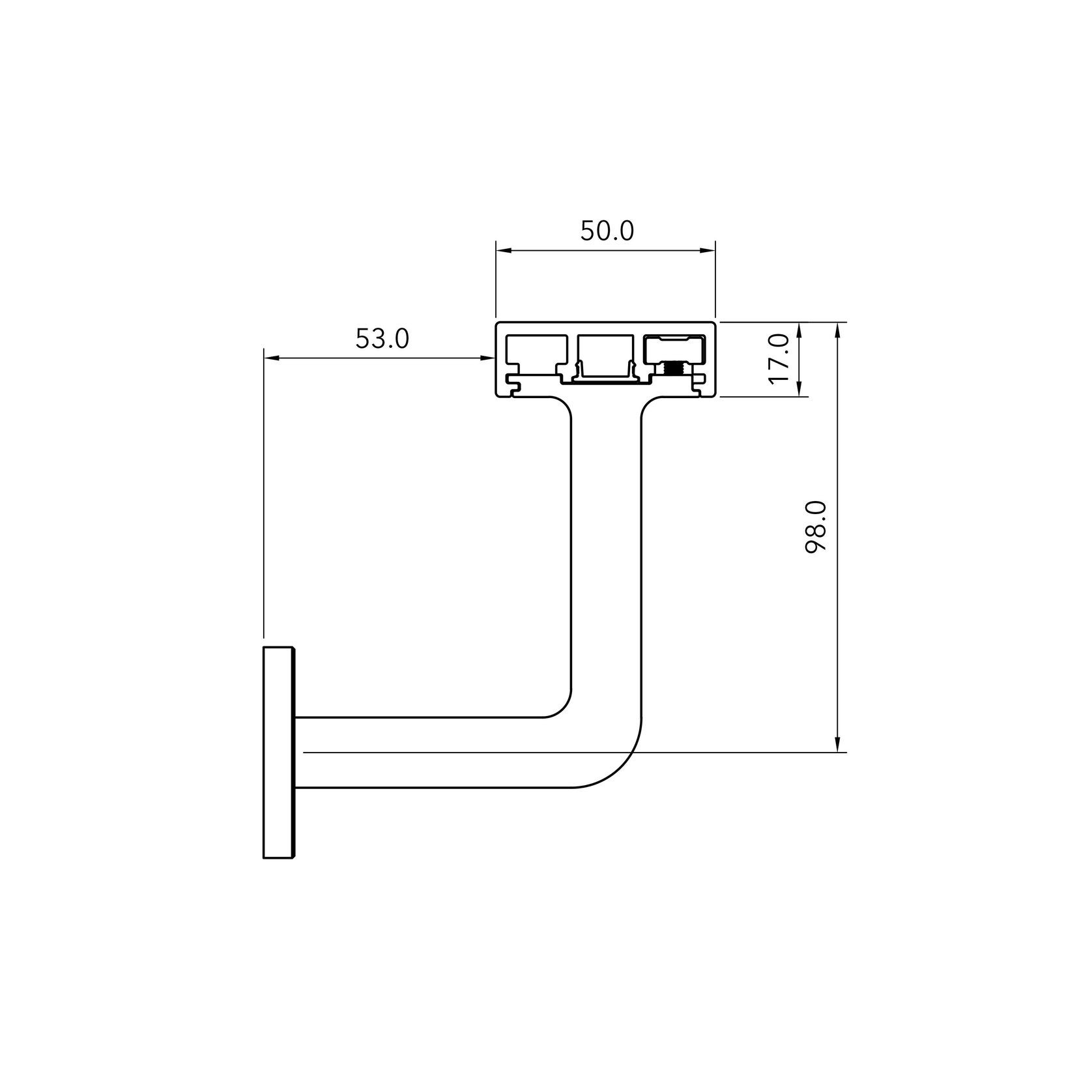 Richie Rail 17 Handrail LED Strip gallery detail image