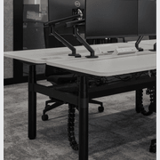 Novare Rondo Sit-Stand Back-to-Back Workstation gallery detail image