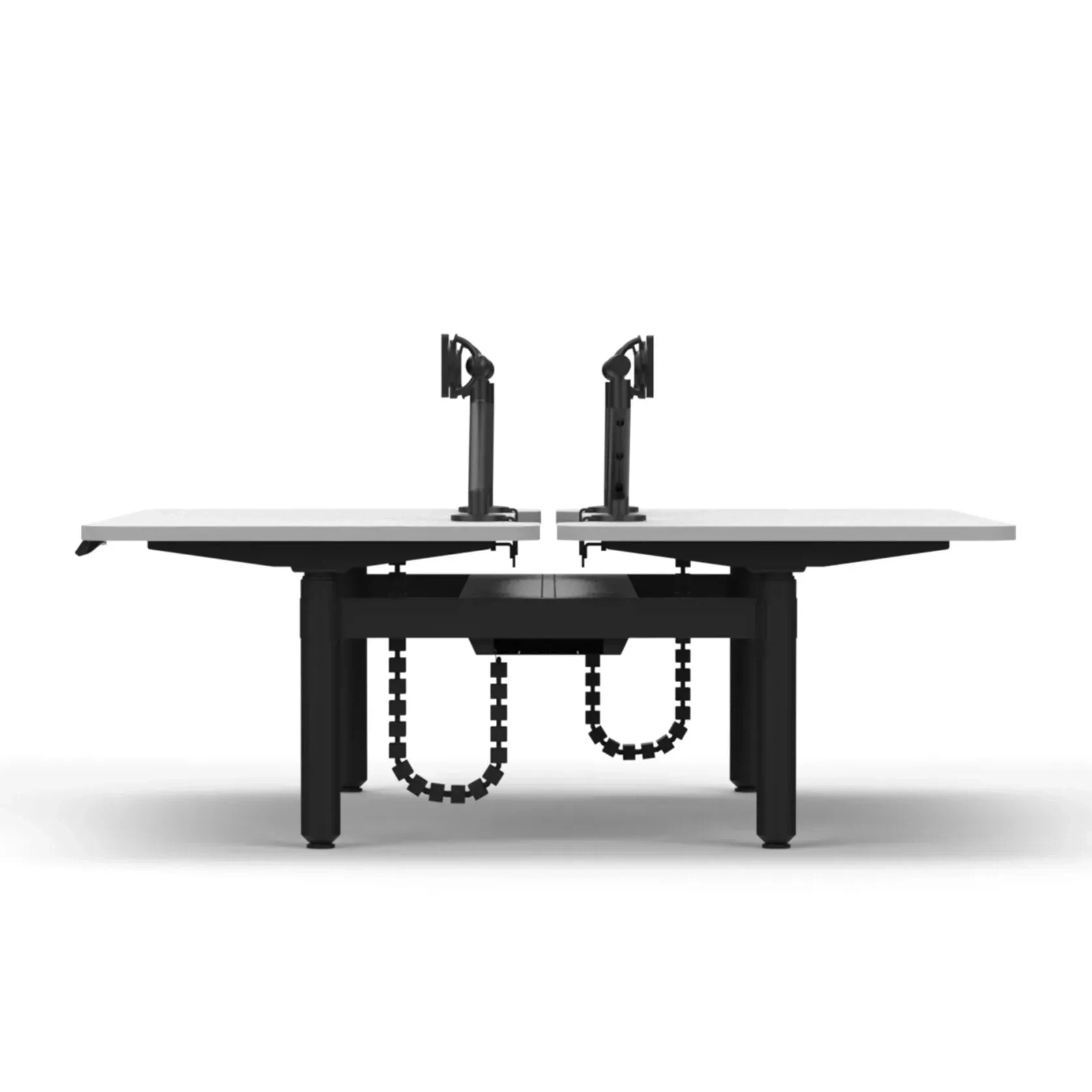 Novare Rondo Sit-Stand Back-to-Back Workstation gallery detail image