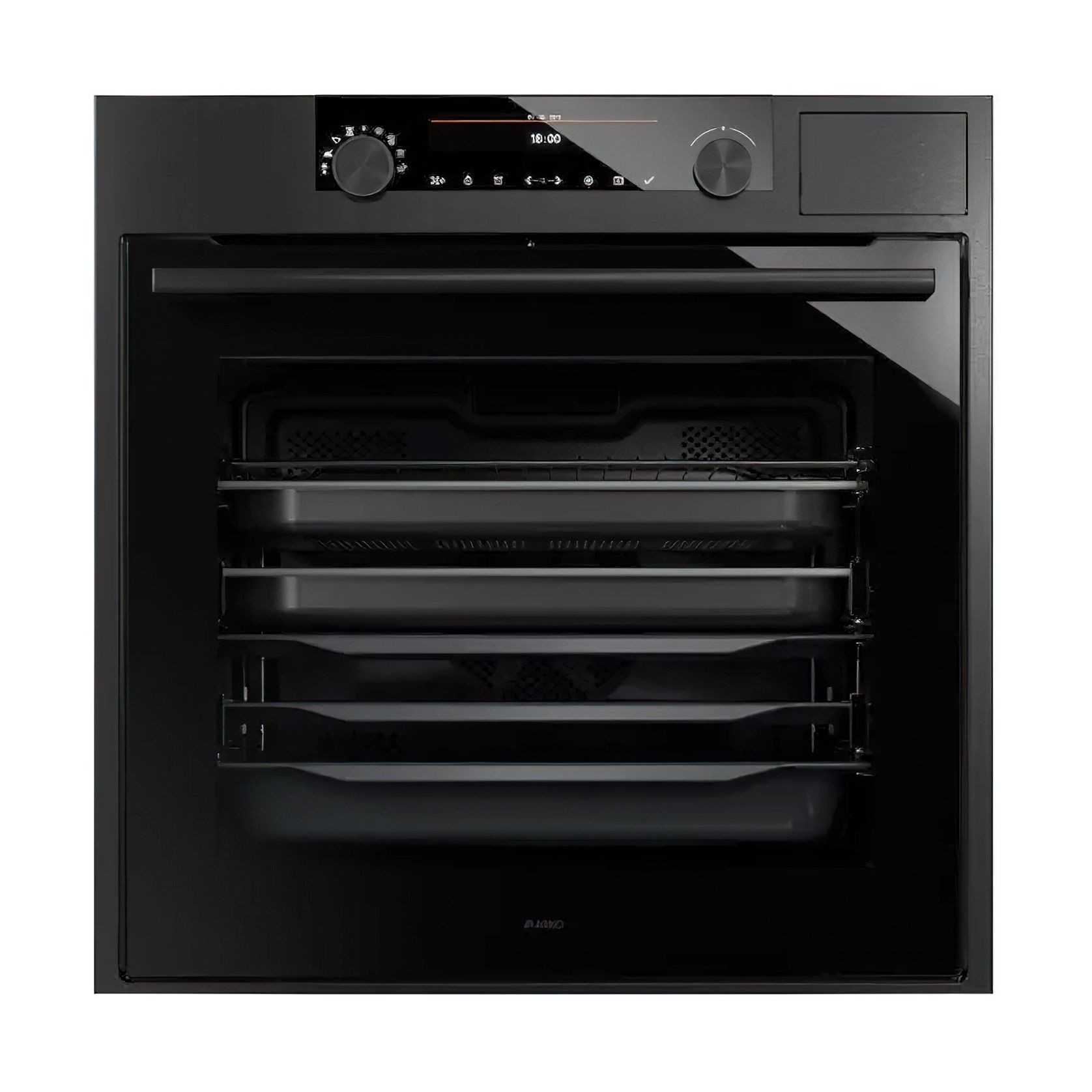 Asko 60cm Built-In Combination Steam Oven - Black Steel gallery detail image