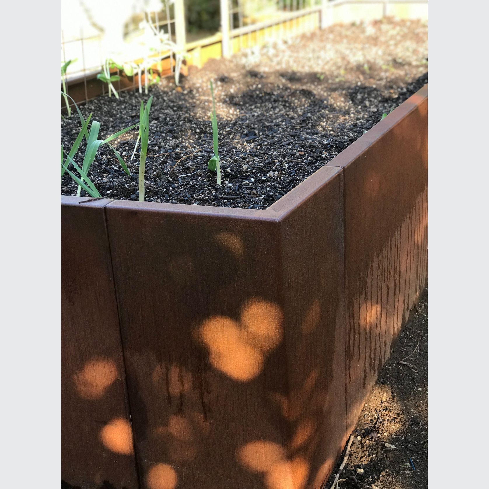 Corten Steel Modular Planter Box gallery detail image