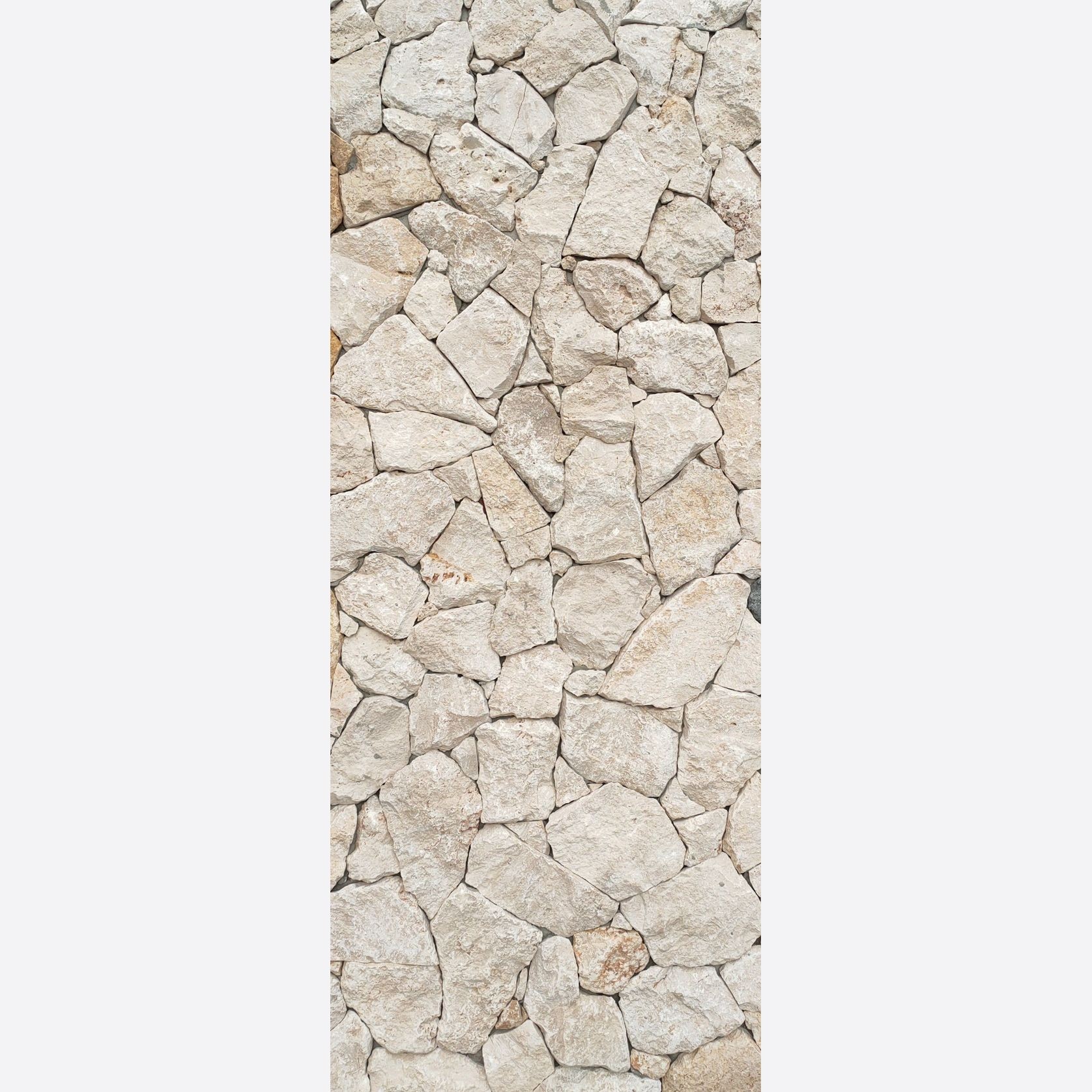 Latte Travertine Rockface Random I Cladding - Loose gallery detail image