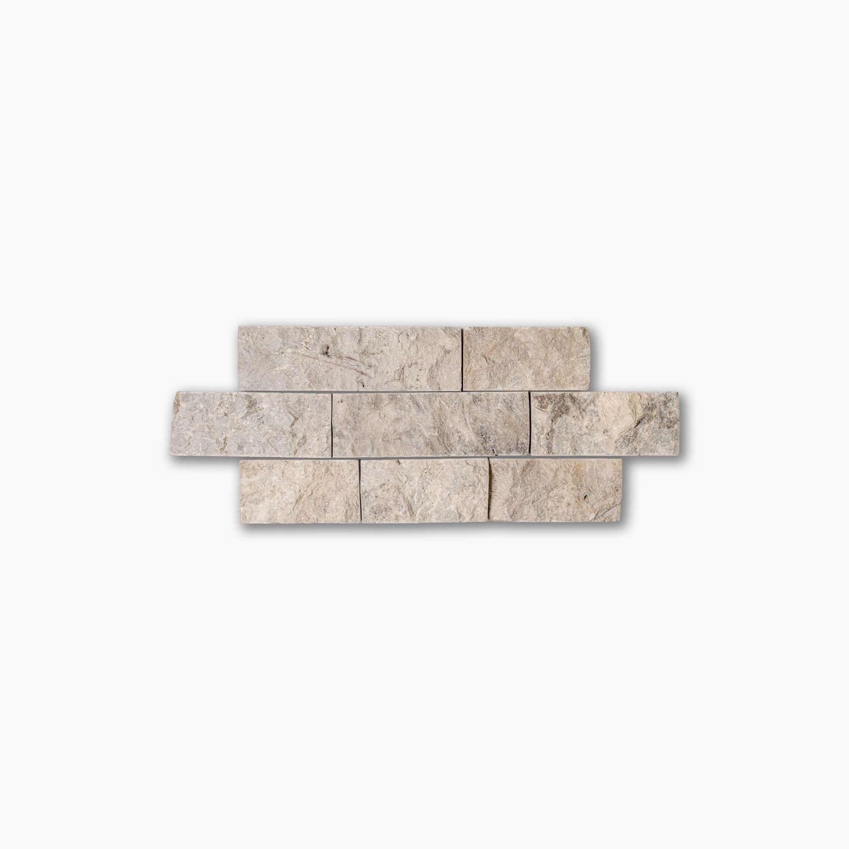 Platinum Travertine Rockface Loose Cladding gallery detail image