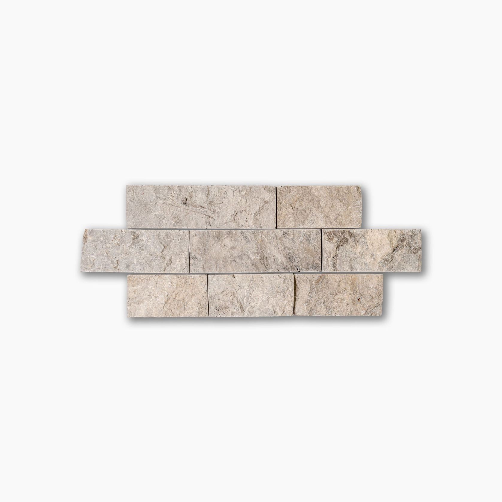 Platinum Travertine Rockface Loose Cladding gallery detail image