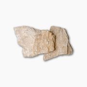 Latte Travertine Rockface Random I Cladding - Loose gallery detail image