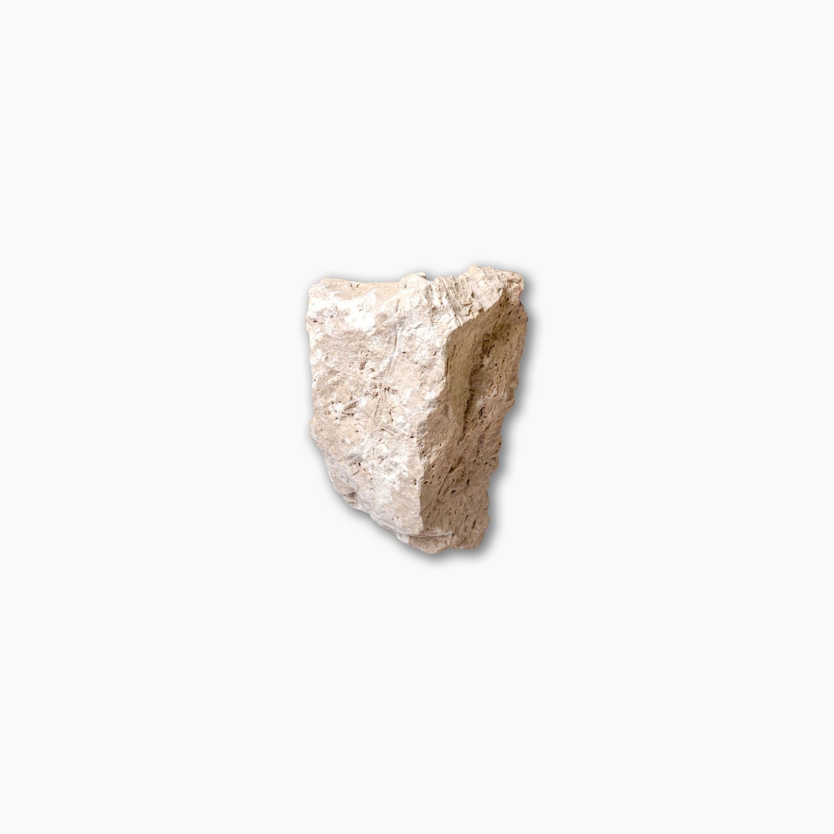Latte Travertine Rockface Random I Cladding - Loose gallery detail image