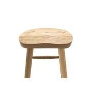 Kuni Tractor Seat Solid Barstool | 65cm | Natural gallery detail image