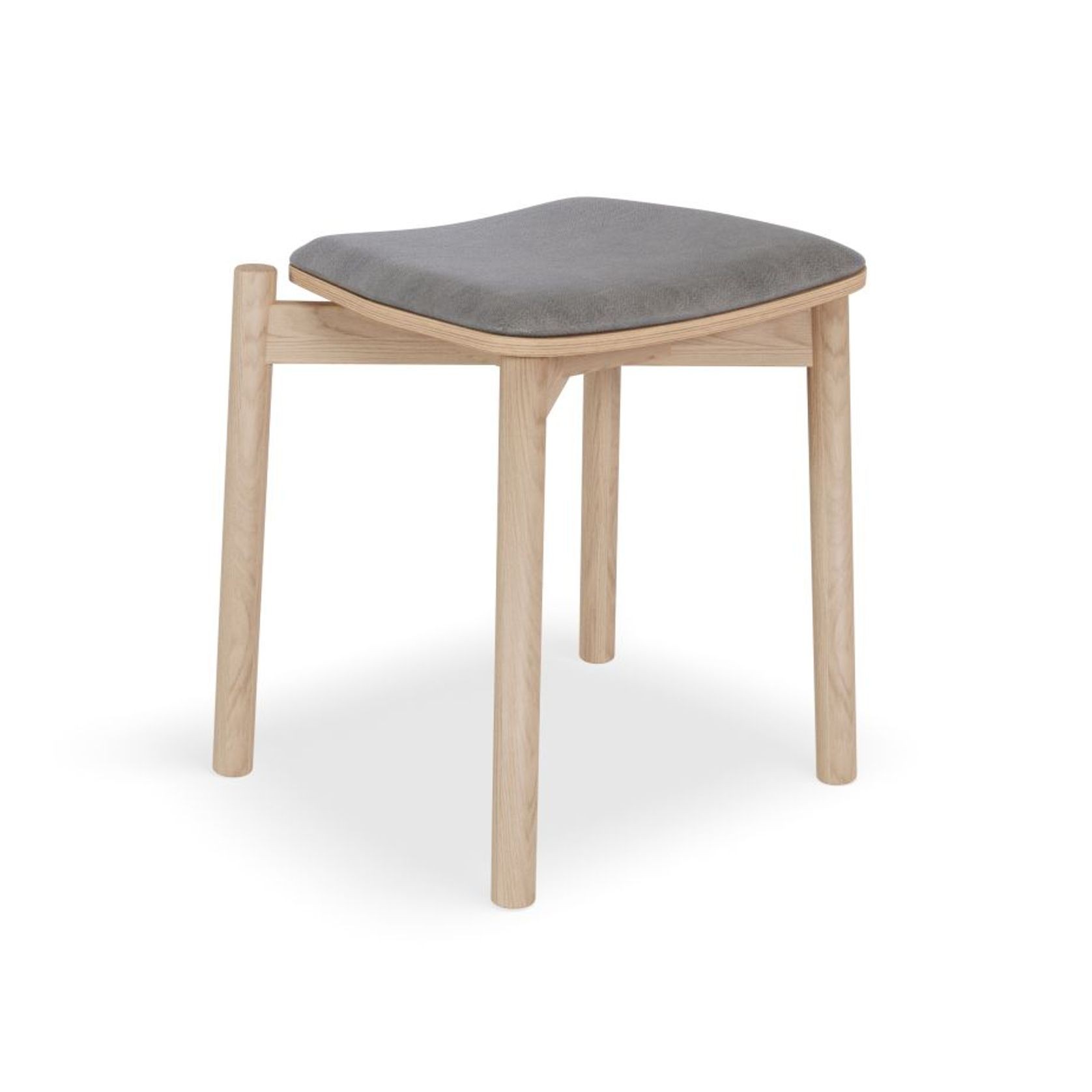 Andi Low Stool with Pad 45cm gallery detail image