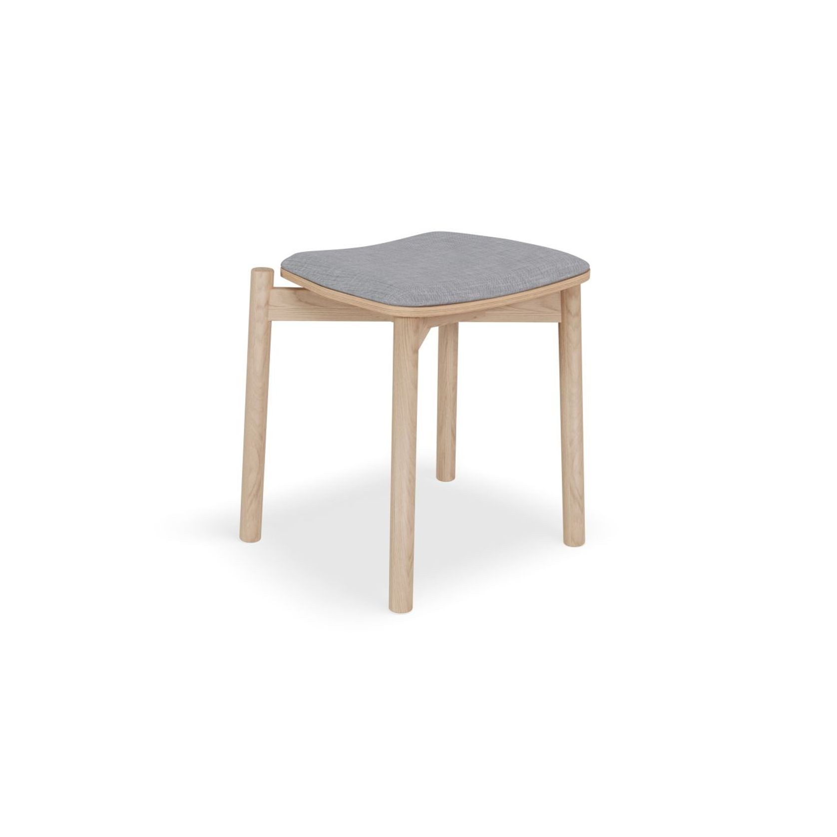 Andi Low Stool with Pad 45cm gallery detail image