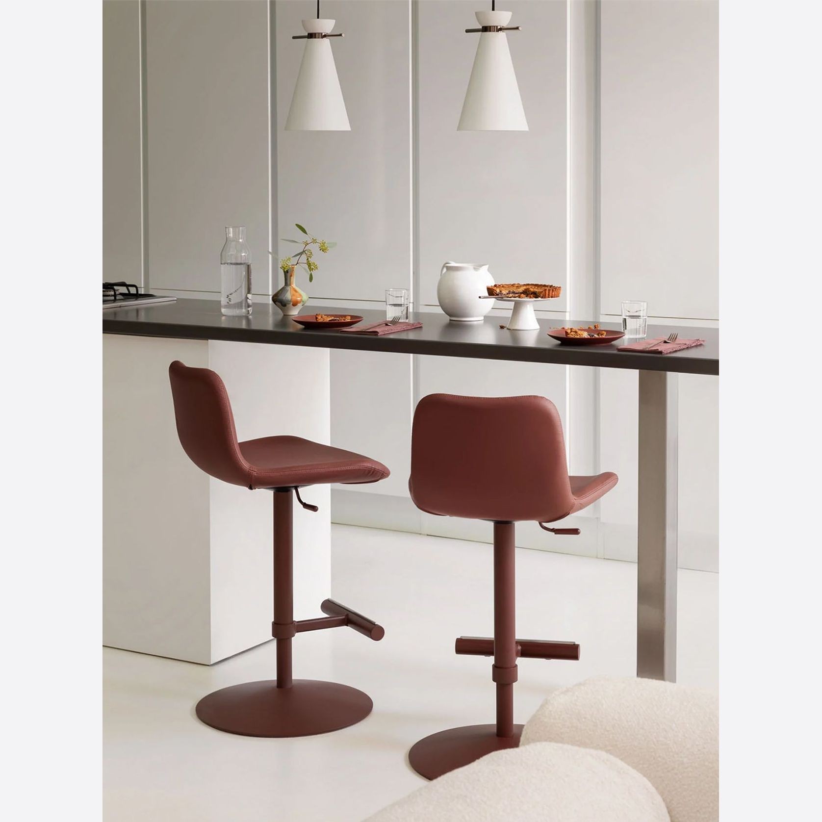 Dalia Gas Lift Barstool gallery detail image