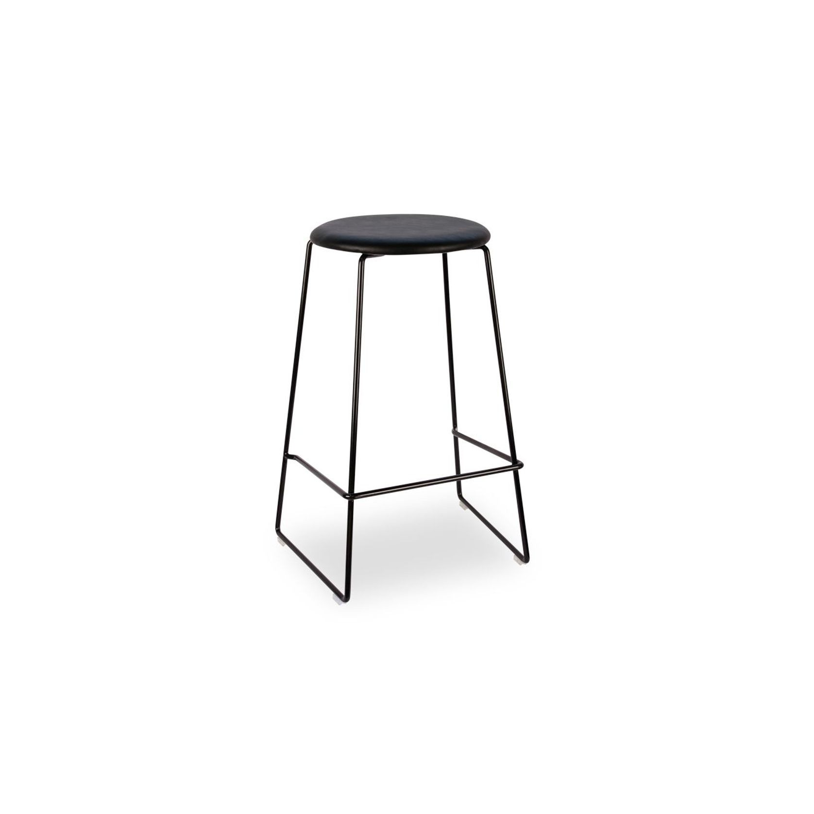 Hugo Bar Stool -  Vintage Black gallery detail image