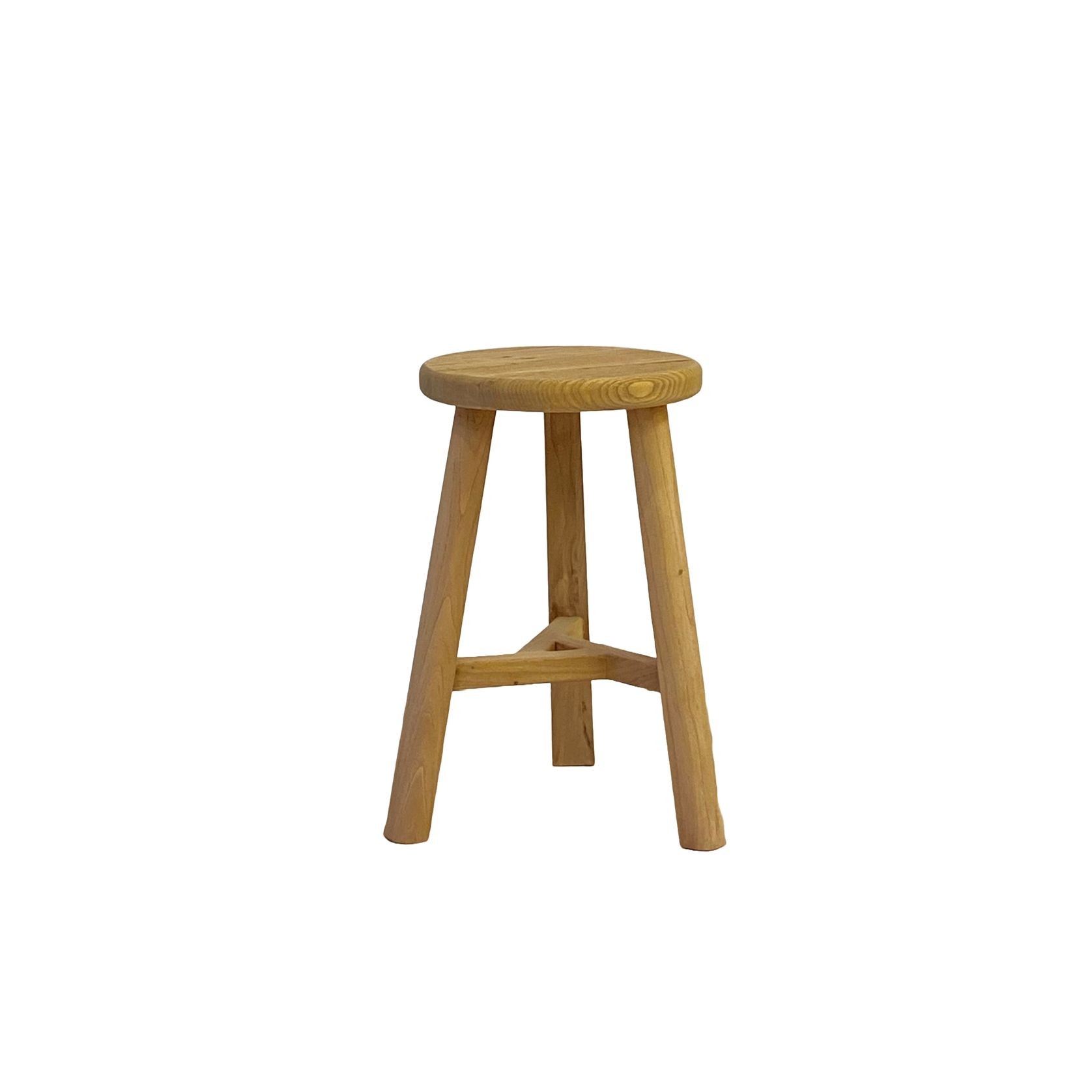 Heritage Elm Round Stool gallery detail image