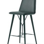 Spine Wood Stool Front Upholstery by Fredericia gallery detail image