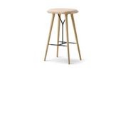 Spine Wood Stool Oak by Fredericia gallery detail image