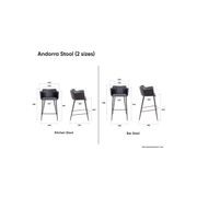 Andorra Bar Stool 65cm gallery detail image