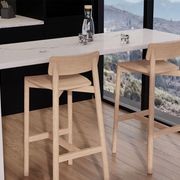 Andi Stool - Natural  - 66cm Seat Height (Kitchen Bench height) gallery detail image
