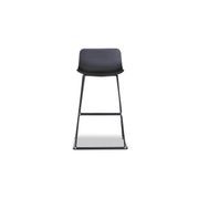 Umbria Stool -  Black Shell  - 66cm Kitchen Bench Height gallery detail image