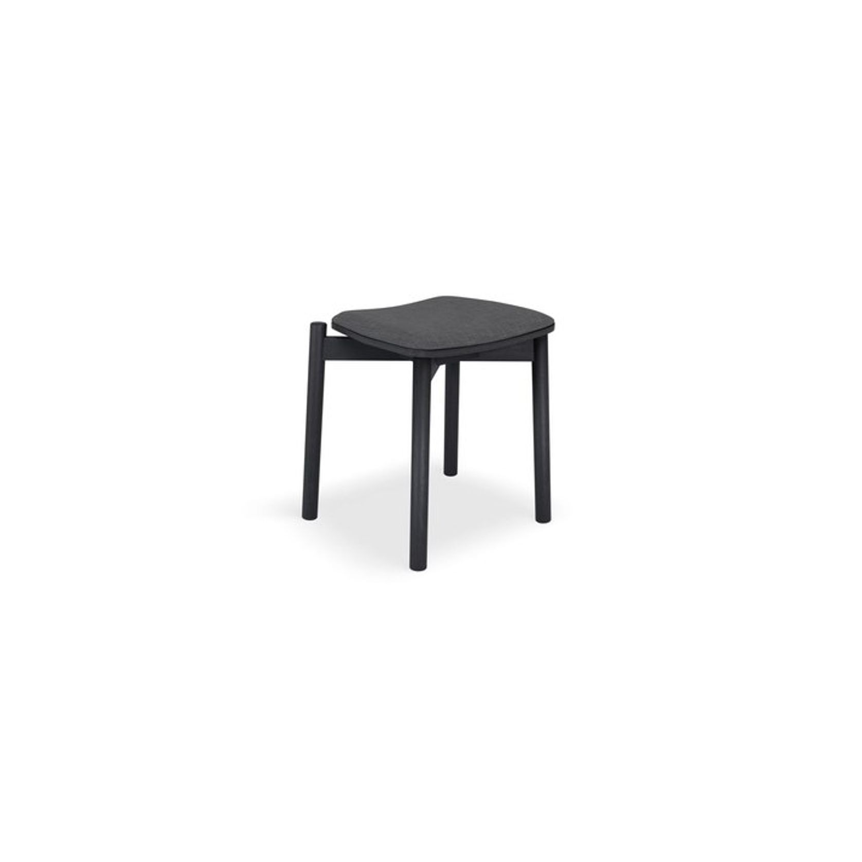 Andi Low Stool with Pad 45cm gallery detail image